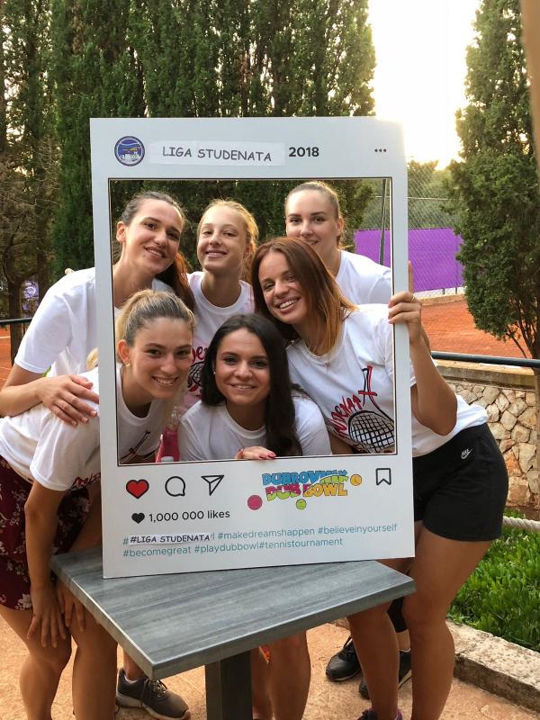 NAKON TRENIRANJA Održano finale humanitarne lige studenata u tenisu