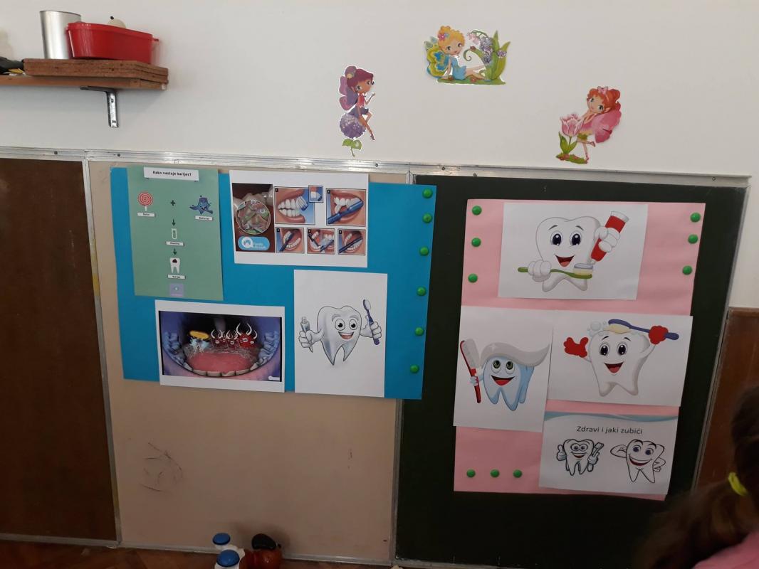 PATRONAŽA DUBROVNIK Edukativna radionica pranja zubića u Dječjem vrtiću Pčelica