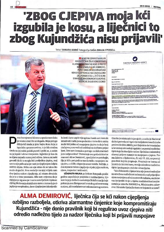 DEMANTIJ DR. ALME DEMIROVIĆ: Na dubrovačkoj tribini o cijepljenju dr. Bernard Kaić iznio je neistinu! 