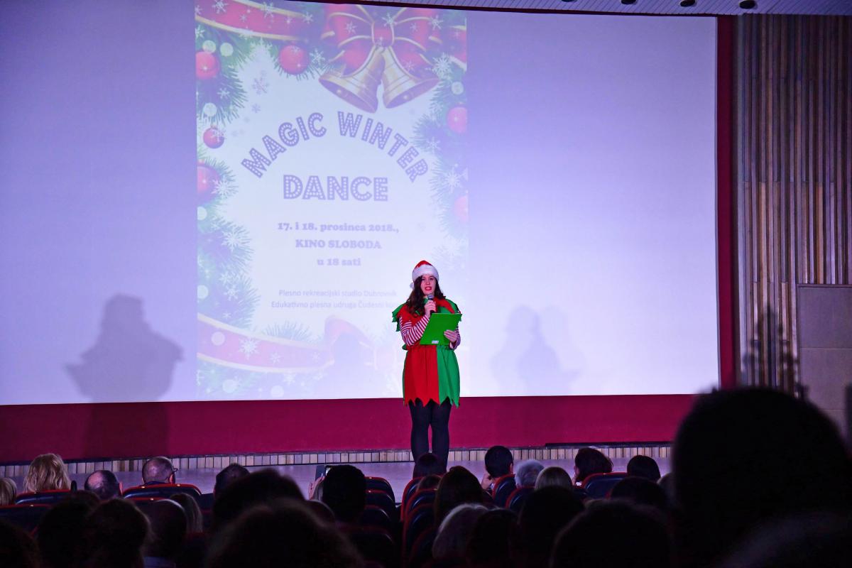 FOTOGALERIJA: Magic Winter Dance Plesno rekreacijskog studija Dubrovnik i Edukativno plesne udruge Čudesni koraci 