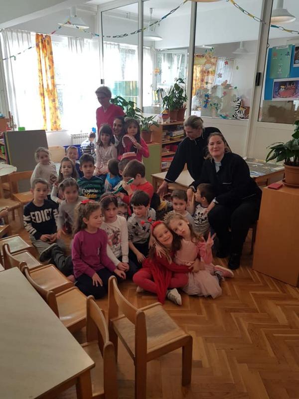 EDUKATIVNA RADIONICA Predškolci Dječjeg vrtića Pčelica naučili kako pravilno prati zubiće (FOTO) 