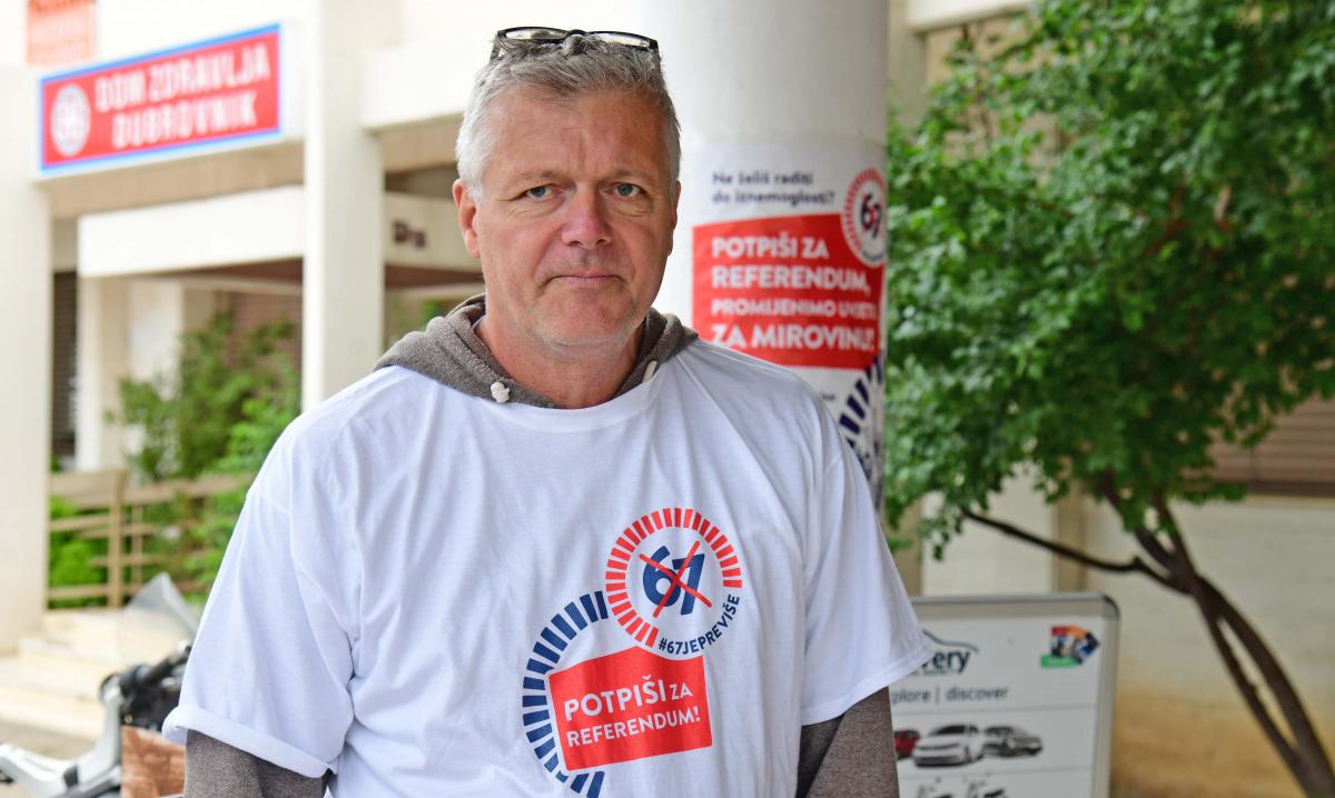 67 JE PREVIŠE U Dubrovniku se prikupljaju potpisi za referendum o uvjetima za mirovinu (FOTO)