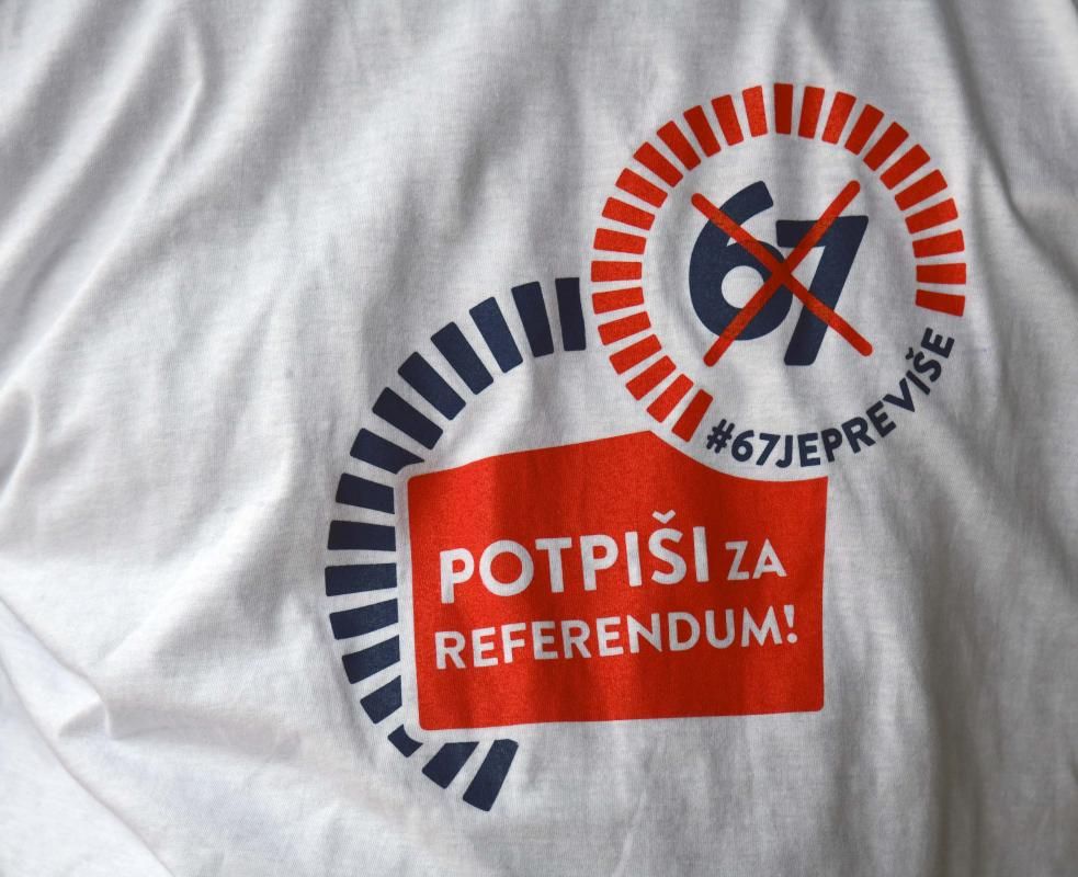 67 JE PREVIŠE U Dubrovniku se prikupljaju potpisi za referendum o uvjetima za mirovinu (FOTO)
