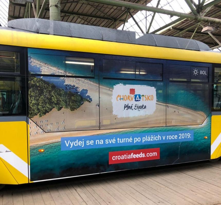 PROMOCIJA TURIZMA Autobusi i tramvaji velikih europskih gradova oslikani motivima Hrvatske (FOTO)