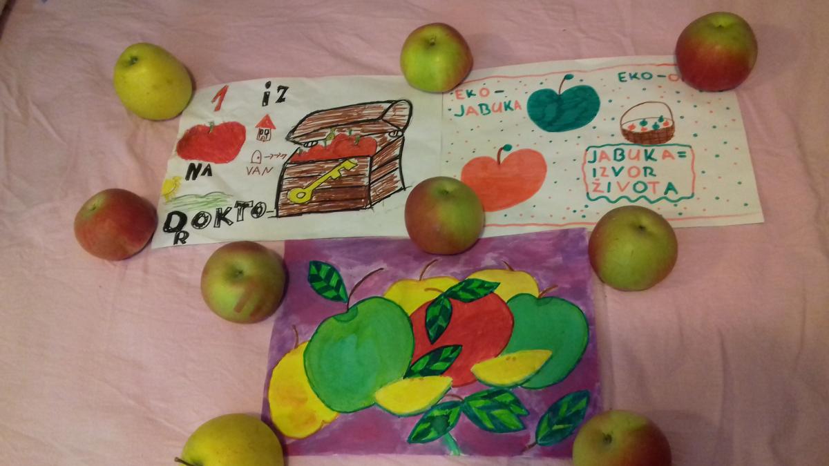  likovno-kreativnog natječaja na temu: Jabuka – škrinja s blagom