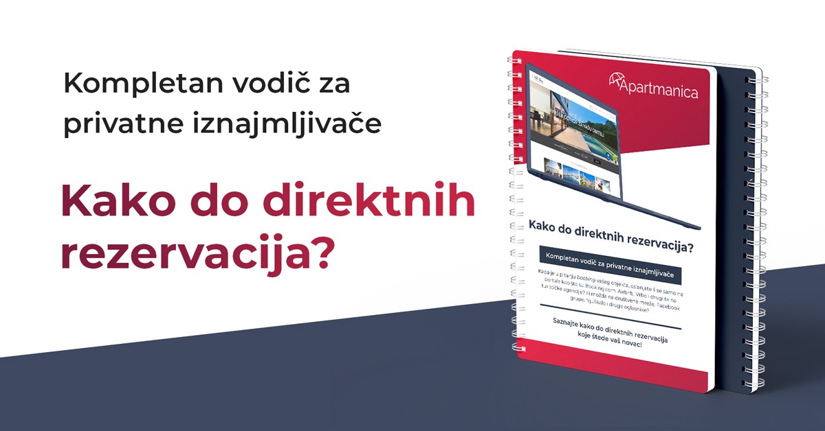 Direktnim rezervacijama do puno većih prihoda – saznajte kako u besplatnom priručniku