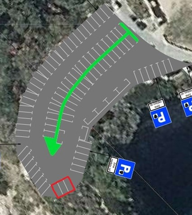 Privremena zabrana parkiranja na Gradcu zbog radova