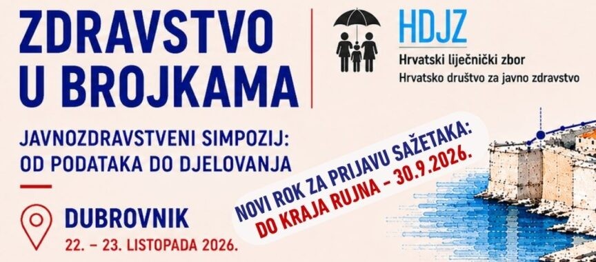 U ORGANIZACIJI HRVATSKOG DRUŠTVA ZA JAVNO ZDRAVSTVO