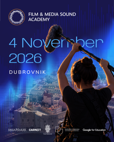 Prva generacija Film & Media Sound Academy dolazi u Dubrovnik