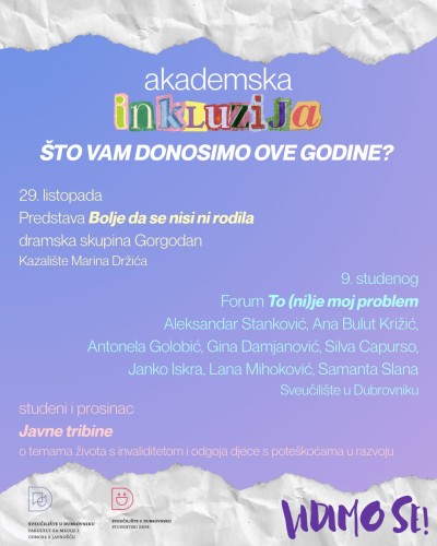 Nastavak projekta Akademska inkluzija 2026.