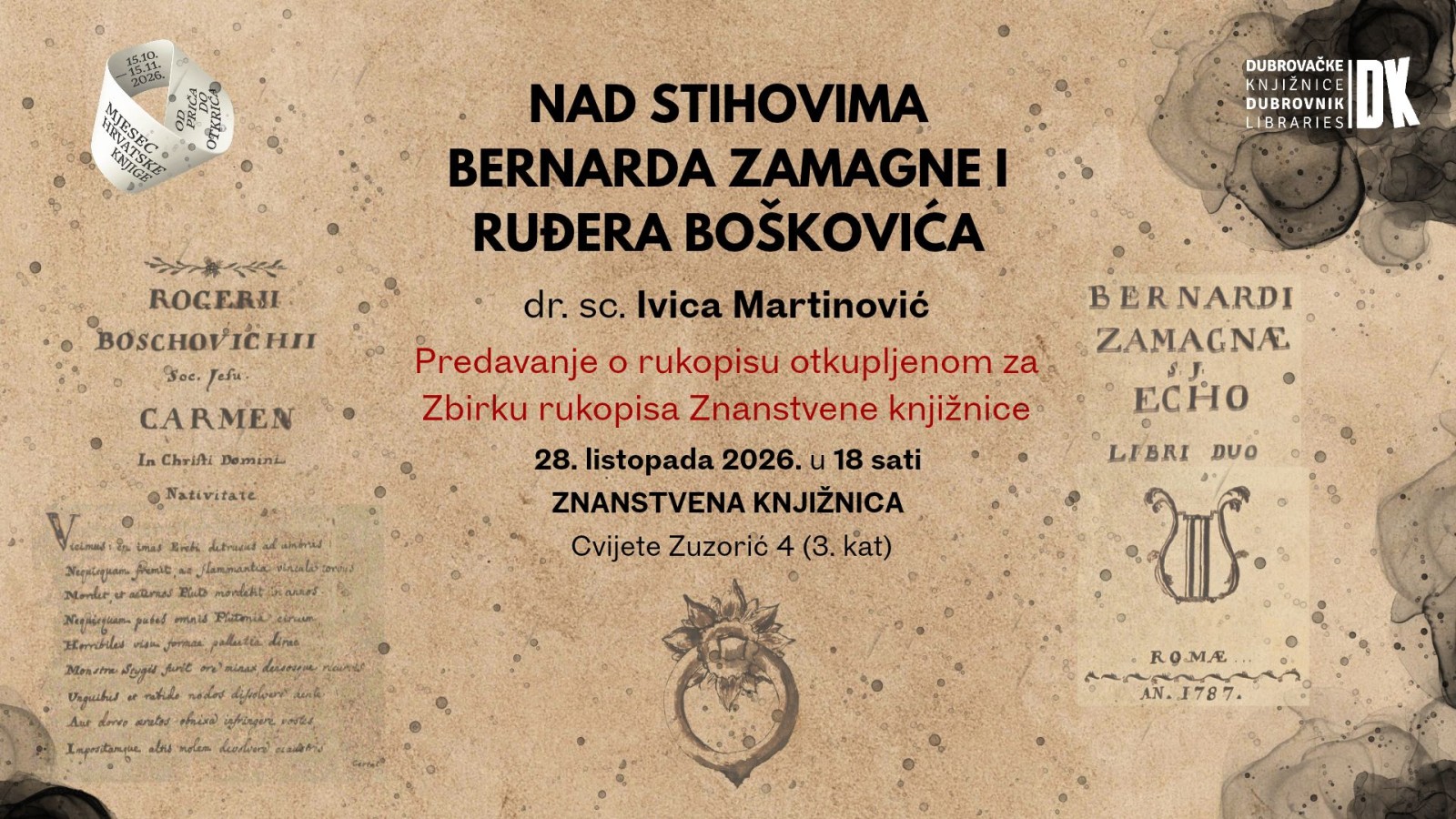 NAJAVLJUJEMO