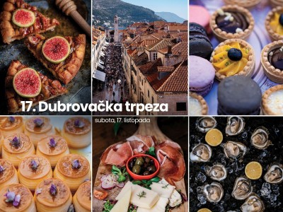 17. Dubrovačka trpeza na Stradunu 17. listopada